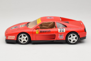 Ferrari 348 TB #32 Pirelli Rojo 1989 Bburago 1:18 3039-P1 Metal - imagen 4 de 8