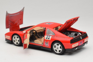 Ferrari 348 TB #32 Pirelli Rojo 1989 Bburago 1:18 3039-P1 Metal - imagen 5 de 8