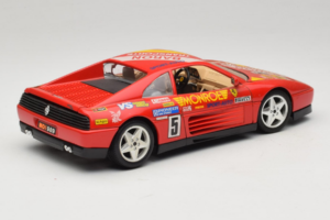 Ferrari 348 TB #5 Monroe Rojo 1989 Bburago 1:18 3039-M1 Metal - imagen 3 de 8