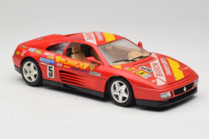 Ferrari 348 TB #5 Monroe Rojo 1989 Bburago 1:18 3039-M1 Metal - imagen 6 de 8