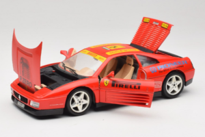 Ferrari 348tb Pirelli Rojo Bburago 1:18 3039-P2 Metal - imagen 2 de 8