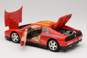 Ferrari 348tb Pirelli Rojo Bburago 1:18 3039-P2 Metal - imagen 5 de 8