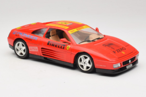 Ferrari 348tb Pirelli Rojo Bburago 1:18 3039-P2 Metal - imagen 6 de 8
