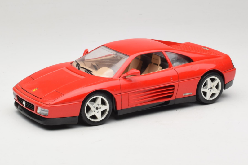 Ferrari 348tb Rojo Bburago 1:18 3039-R1 Metal