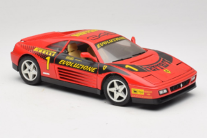 Ferrari 348 ts Evoluzione #1 Rojo Mira 1:18 6112 Metal - imagen 6 de 8