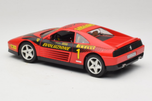 Ferrari 348 ts Evoluzione #1 Rojo Mira 1:18 6112 Metal - imagen 7 de 8
