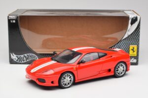 Ferrari 360 Challenge Stradale Rojo Hot Wheels 1:18 C0407 Metal - imagen 8 de 8
