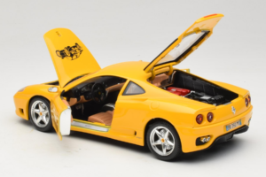 Ferrari 360 Modena 25 Jahre FMC Amarillo Bburago 1:18 3358-Y1 Metal - imagen 5 de 8