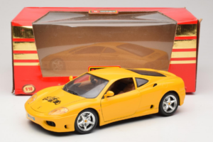 Ferrari 360 Modena 25 Jahre FMC Amarillo Bburago 1:18 3358-Y1 Metal - imagen 8 de 8