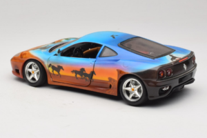 Ferrari 360 Modena Bracio Gotz Running Horses Livery Bburago 1:18 3358-B1 Metal - imagen 7 de 8
