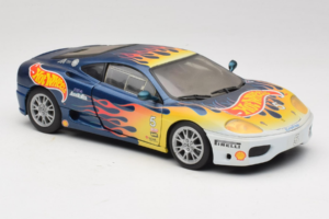 Ferrari 360 Modena Challenge #5 Hot Wheels Purple Fire Livery 1999 Bburago 1:18 29619 Metal - imagen 6 de 8