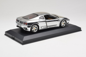 Ferrari 360 Modena Chrome Silver Edición Limitada Exclusive Cars 1:18 EC004 Metal - imagen 4 de 9