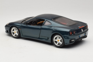 Ferrari 360 Modena Verde Oscuro Metalizado Bburago 1:18 3358-G2 Metal - imagen 6 de 7