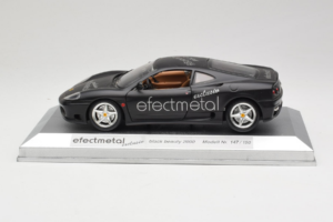 Ferrari 360 Modena Efecmetal Negro Mate Edición Limitada Exclusive Cars 1:18 EC003 Metal