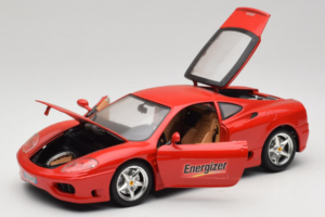 Ferrari 360 Modena Energizer Rojo Bburago 1:18 3358-P3 Metal - imagen 2 de 8