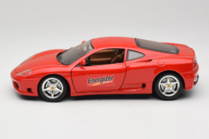Ferrari 360 Modena Energizer Rojo Bburago 1:18 3358-P3 Metal - imagen 4 de 8