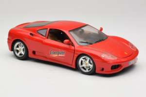 Ferrari 360 Modena Energizer Rojo Bburago 1:18 3358-P3 Metal - imagen 6 de 8
