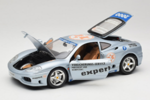 Ferrari 360 Modena Expert #1 Plata Bburago 1:18 3348-S1 Metal - imagen 2 de 8