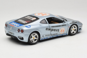Ferrari 360 Modena Expert #1 Plata Bburago 1:18 3348-S1 Metal - imagen 3 de 8