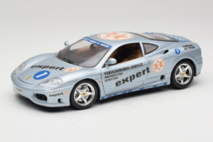 Ferrari 360 Modena Expert #1 Plata Bburago 1:18 3348-S1 Metal