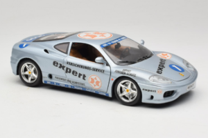 Ferrari 360 Modena Expert #1 Plata Bburago 1:18 3348-S1 Metal - imagen 6 de 8