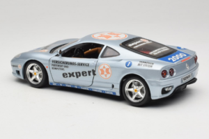 Ferrari 360 Modena Expert #1 Plata Bburago 1:18 3348-S1 Metal - imagen 7 de 8