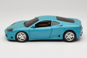 Ferrari 360 Modena Migros Edición Limitada 333 uds Azul Bburago 1:18 3358-G1 Metal - imagen 4 de 8