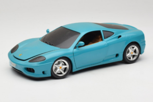 Ferrari 360 Modena Migros Edición Limitada 333 uds Azul Bburago 1:18 3358-G1 Metal