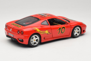Ferrari 360 Modena #10 5 Jahre IG Bburago Rojo Bburago 1:18 3358-P2 Metal - imagen 3 de 8