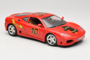 Ferrari 360 Modena #10 5 Jahre IG Bburago Rojo Bburago 1:18 3358-P2 Metal - imagen 6 de 8