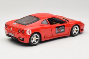 Ferrari 360 Modena Bevro International #4 Edición Limitada 111 uds Rojo Bburago 1:18 3358-P1 Metal - imagen 3 de 8