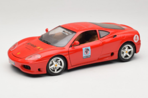 Ferrari 360 Modena Bevro International #4 Edición Limitada 111 uds Rojo Bburago 1:18 3358-P1 Metal