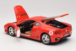 Ferrari 360 Modena Bevro International #4 Edición Limitada 111 uds Rojo Bburago 1:18 3358-P1 Metal - imagen 5 de 8