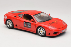 Ferrari 360 Modena Bevro International #4 Edición Limitada 111 uds Rojo Bburago 1:18 3358-P1 Metal - imagen 6 de 8