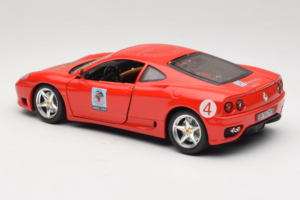 Ferrari 360 Modena Bevro International #4 Edición Limitada 111 uds Rojo Bburago 1:18 3358-P1 Metal - imagen 7 de 8