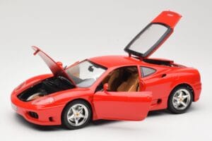 Ferrari 360 Modena Rojo Bburago 1:18 3358 Metal - imagen 2 de 8