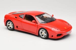 Ferrari 360 Modena Rojo Bburago 1:18 3358 Metal - imagen 6 de 8