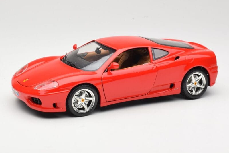Ferrari 360 Modena Rojo Bburago 1:18 3358 Metal
