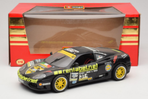 Ferrari 360 Modena Rentabel #314 Gagliardi Negro Bburago 1:18 3378-B1 Metal - imagen 8 de 8