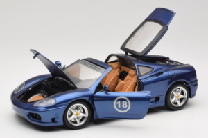Ferrari 360 Modena Targa Edición Limitada 333 uds Morado Metalizado Bburago 1:18 3348-F1 Metal - imagen 2 de 8