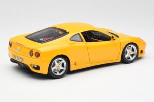 Ferrari 360 Modena Amarillo Bburago 1:18 3368 Metal - imagen 3 de 8