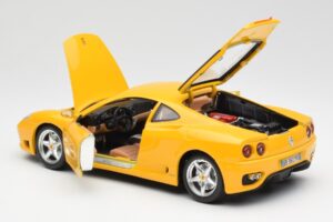 Ferrari 360 Modena Amarillo Bburago 1:18 3368 Metal - imagen 5 de 8