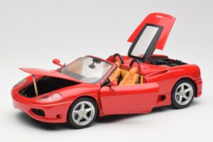 Ferrari 360 Spider Rojo Hot Wheels 1:18 FER129 Metal - imagen 2 de 8
