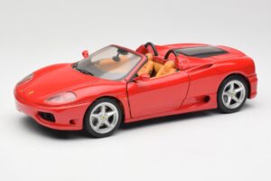 Ferrari 360 Spider Rojo Hot Wheels 1:18 FER129 Metal