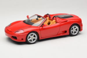 Ferrari 360 Spider Rojo Hot Wheels 1:18 27774-M1 Metal