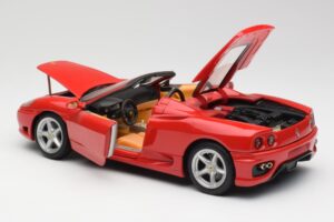 Ferrari 360 Spider Rojo Hot Wheels 1:18 FER129 Metal - imagen 5 de 8