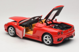 Ferrari 360 Spider Rojo Hot Wheels 1:18 27774-M1 Metal - imagen 5 de 8