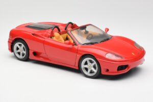 Ferrari 360 Spider Rojo Hot Wheels 1:18 FER129 Metal - imagen 6 de 8