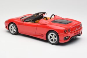 Ferrari 360 Spider Rojo Hot Wheels 1:18 FER129 Metal - imagen 7 de 8