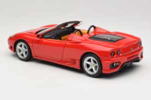 Ferrari 360 Spider Rojo Hot Wheels 1:18 27774-M1 Metal - imagen 7 de 8